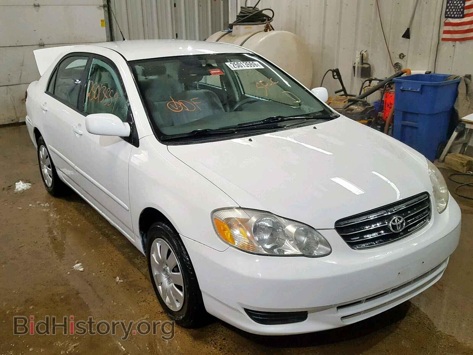 Фотография JTDBR38E832000417 - TOYOTA COROLLA 2003