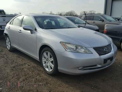 2008 Lexus ES350 ES 350, silver — VIN JTHBJ46G382260649, Copart