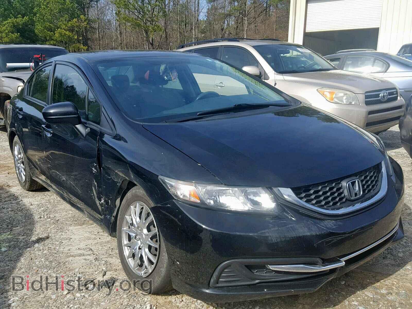 Фотография 19XFB2F53EE069721 - HONDA CIVIC LX 2014