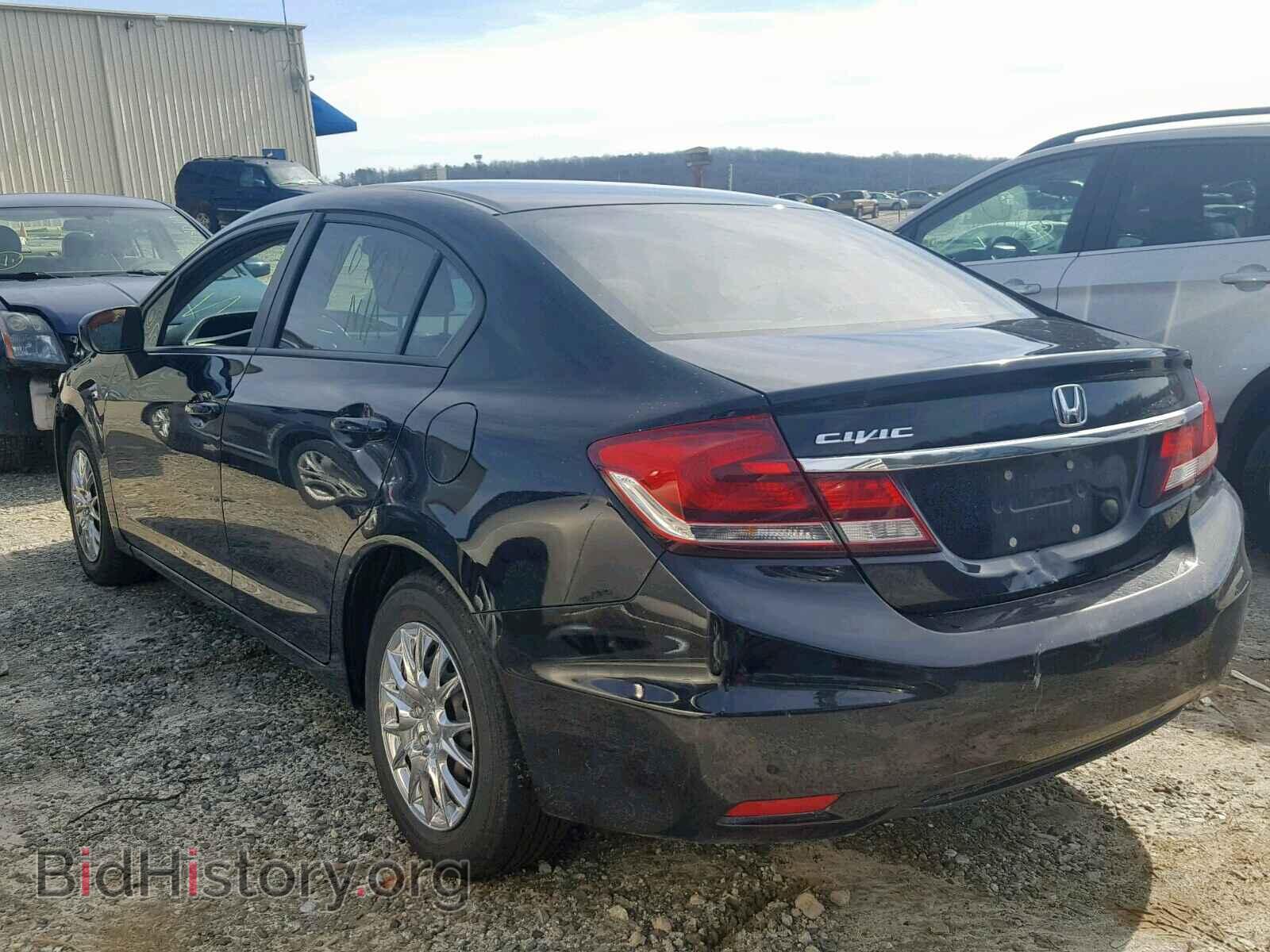 2014 HONDA CIVIC LX - VIN: 19XFB2F53EE069721 - Фото 3