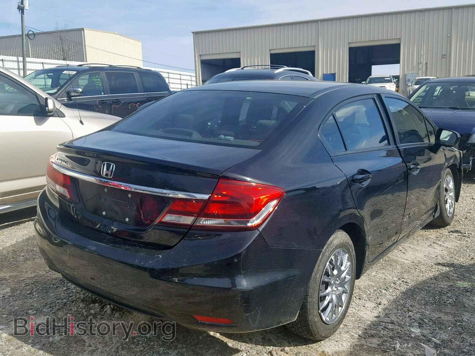 2014 HONDA CIVIC LX - VIN: 19XFB2F53EE069721 - Фото 4