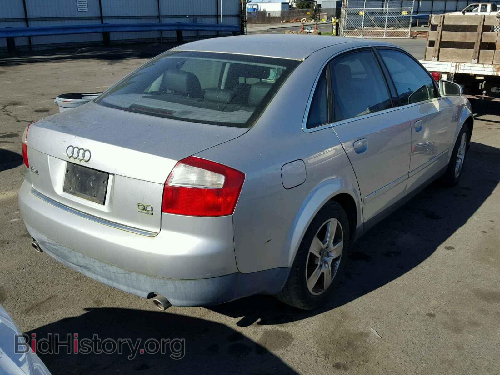 2002 AUDI A4 - VIN: WAULT68E52A133502 - Photo 4