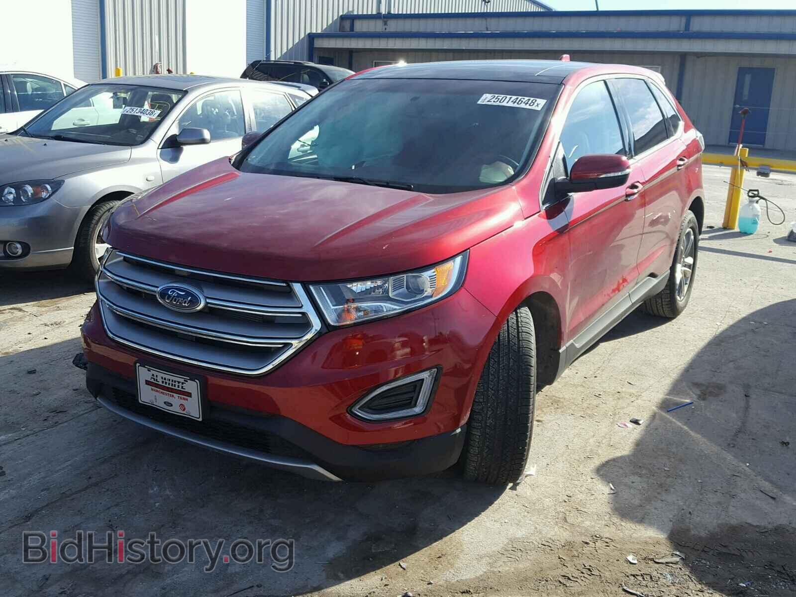 2015 FORD EDGE - VIN: 2FMTK3J88FBC24892 - Фото 2