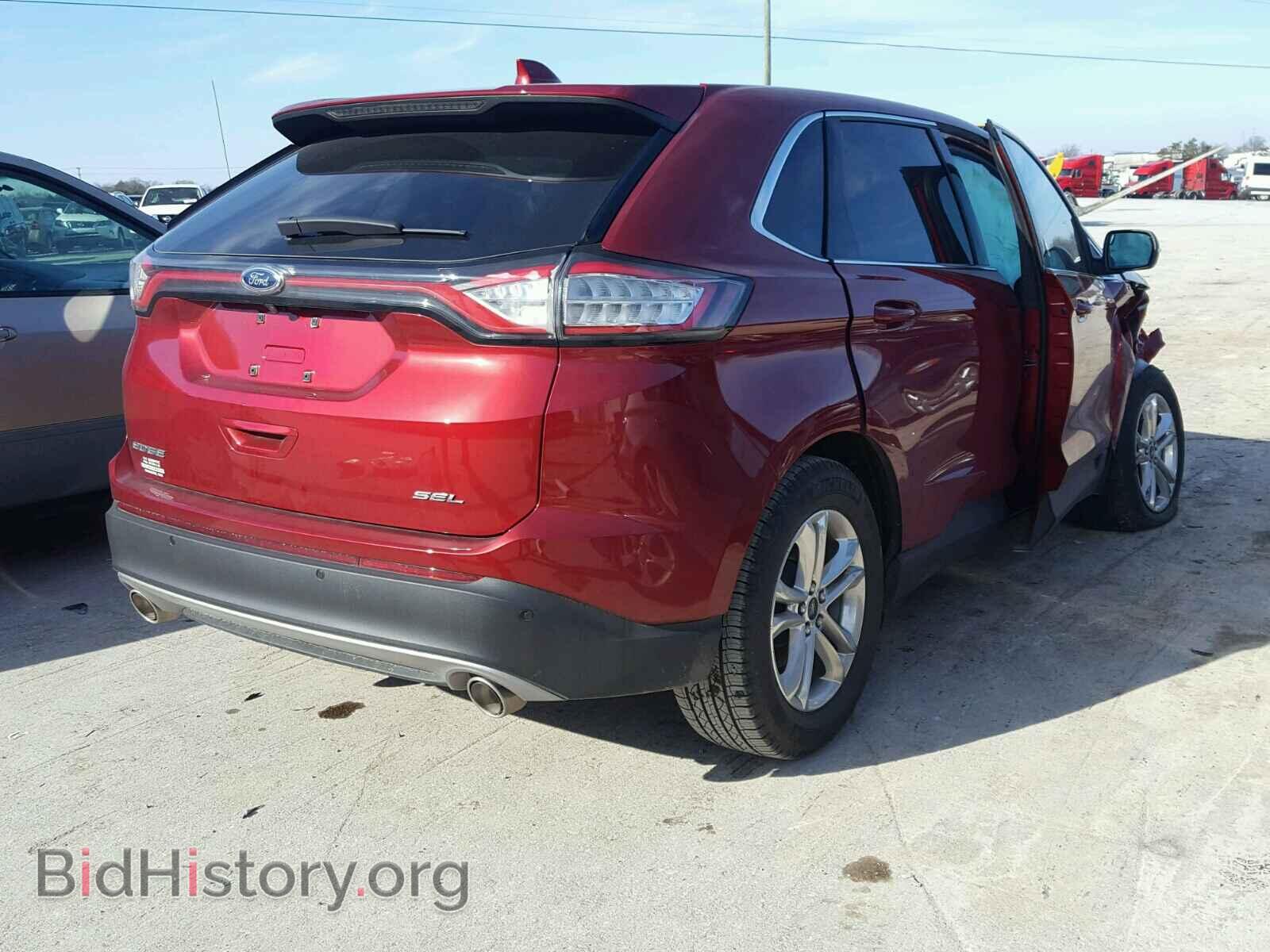 2015 FORD EDGE - VIN: 2FMTK3J88FBC24892 - Фото 4