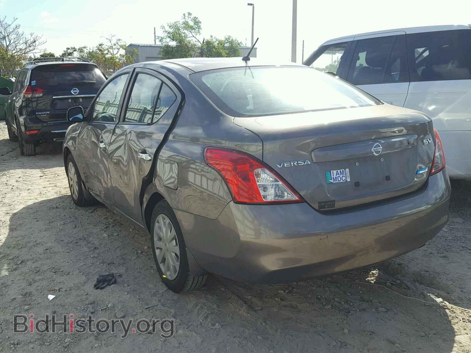 2012 NISSAN VERSA - VIN: 3N1CN7AP1CL929224 - Photo 3