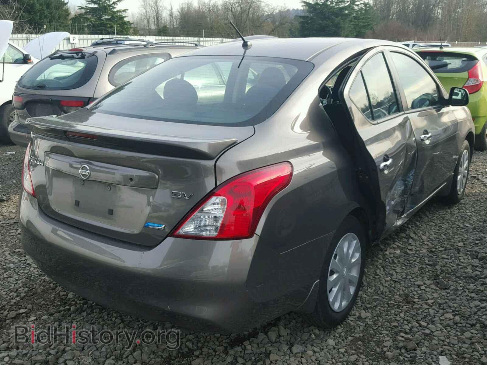 2014 NISSAN VERSA - VIN: 3N1CN7AP1EL830244 - Фото 4