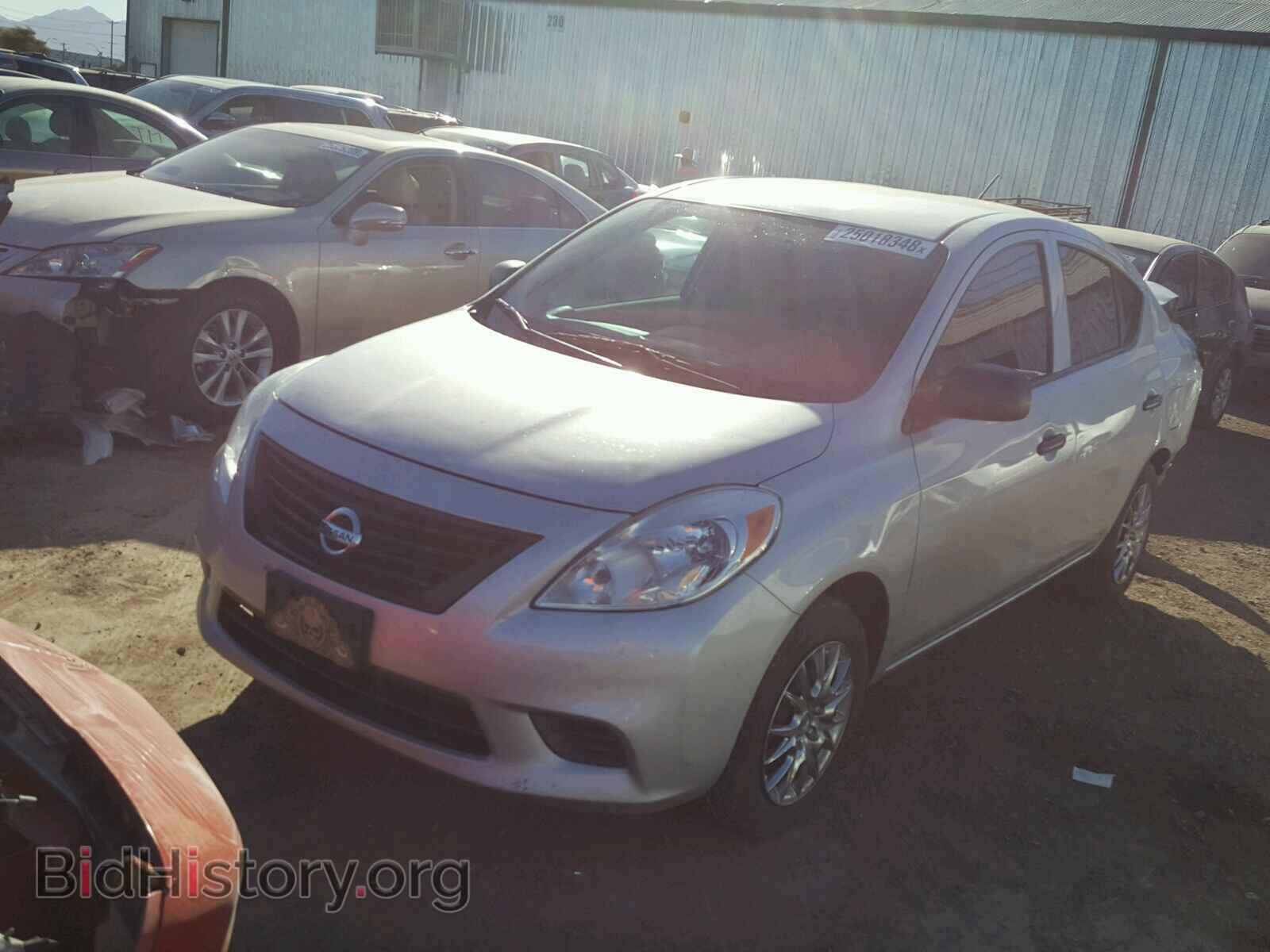 2013 NISSAN VERSA - VIN: 3N1CN7AP3DL851692 - Фото 2