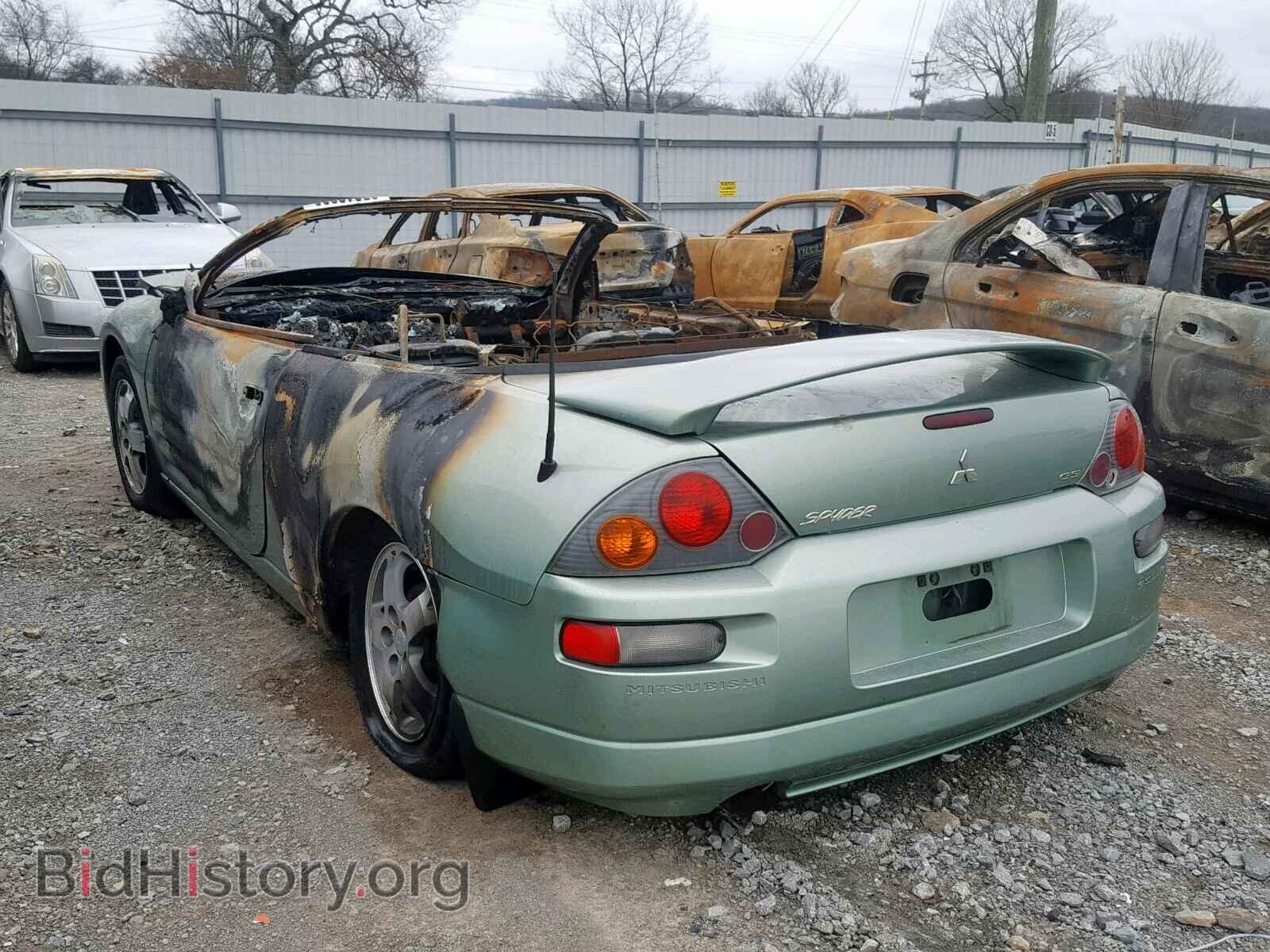 2003 MITSUBISHI ECLIPSE - VIN: 4A3AE45G13E015520 - Фото 3