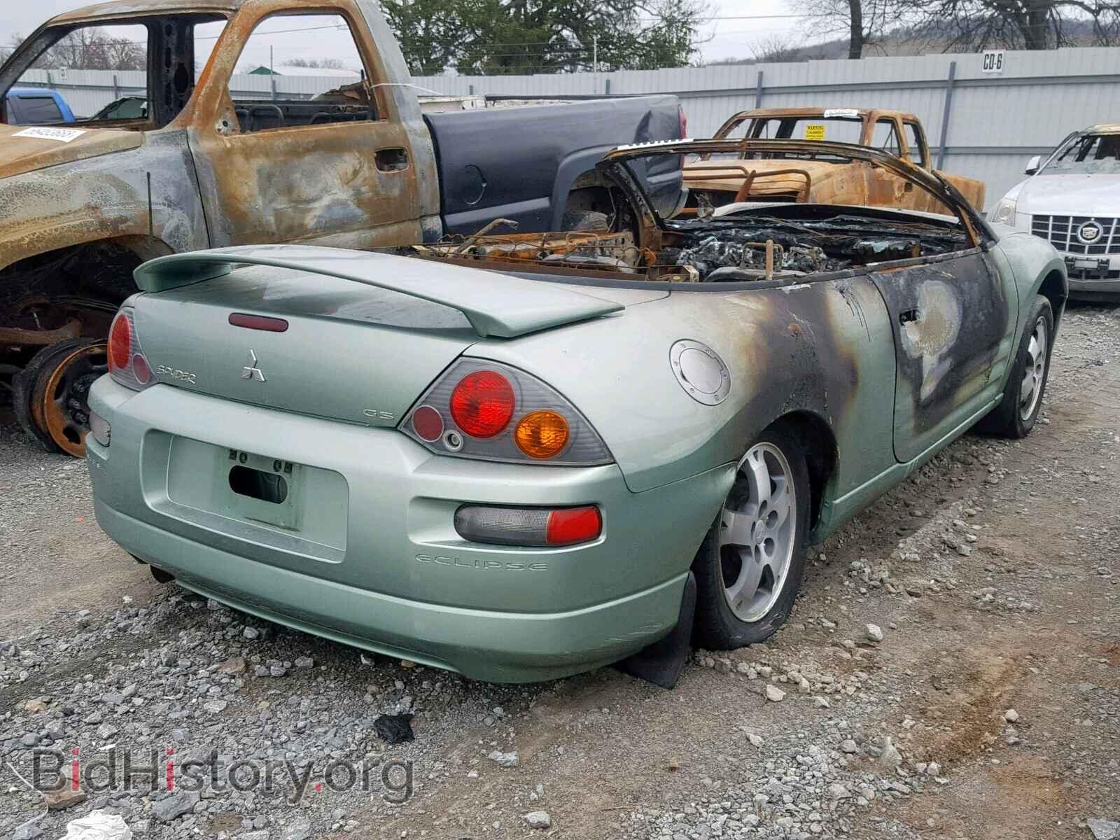 2003 MITSUBISHI ECLIPSE - VIN: 4A3AE45G13E015520 - Фото 4