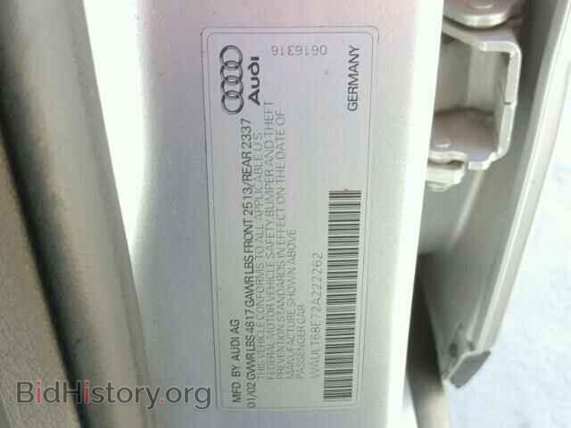 2002 AUDI A4 - VIN: WAULT68E72A222262 - Photo 10