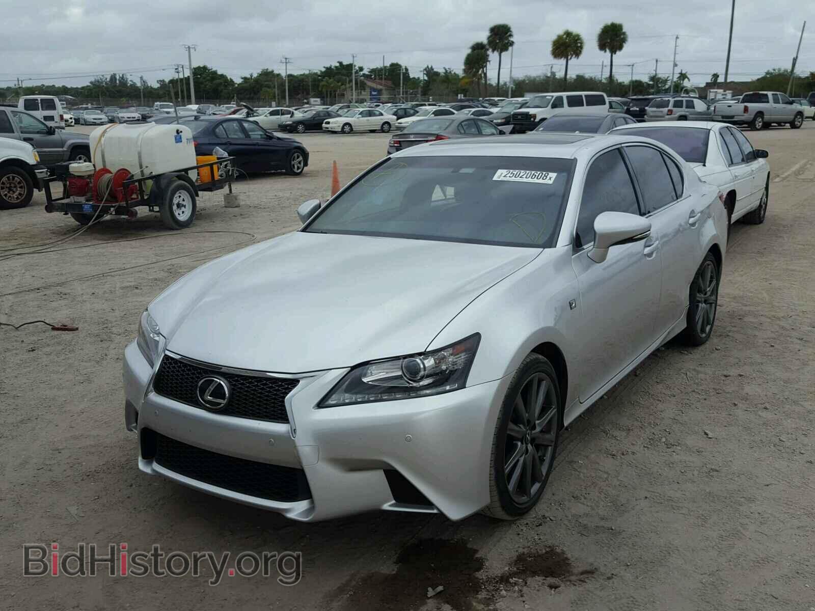 2013 LEXUS GS350 - VIN: JTHBE1BL1D5022653 - Фото 2