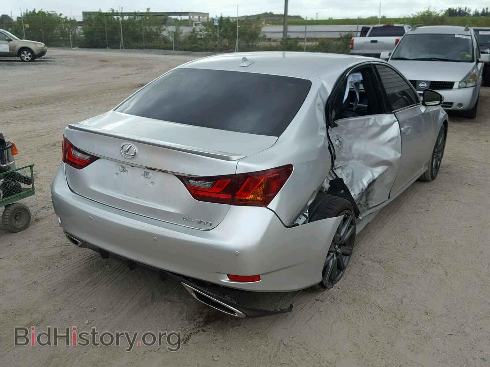 2013 LEXUS GS350 - VIN: JTHBE1BL1D5022653 - Фото 4