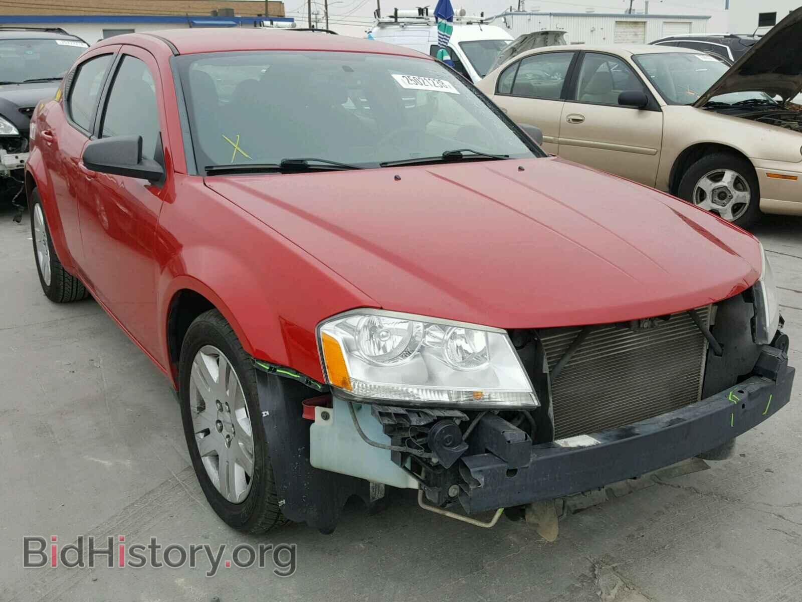 Photo 1C3CDZAG6DN750632 - DODGE AVENGER 2013