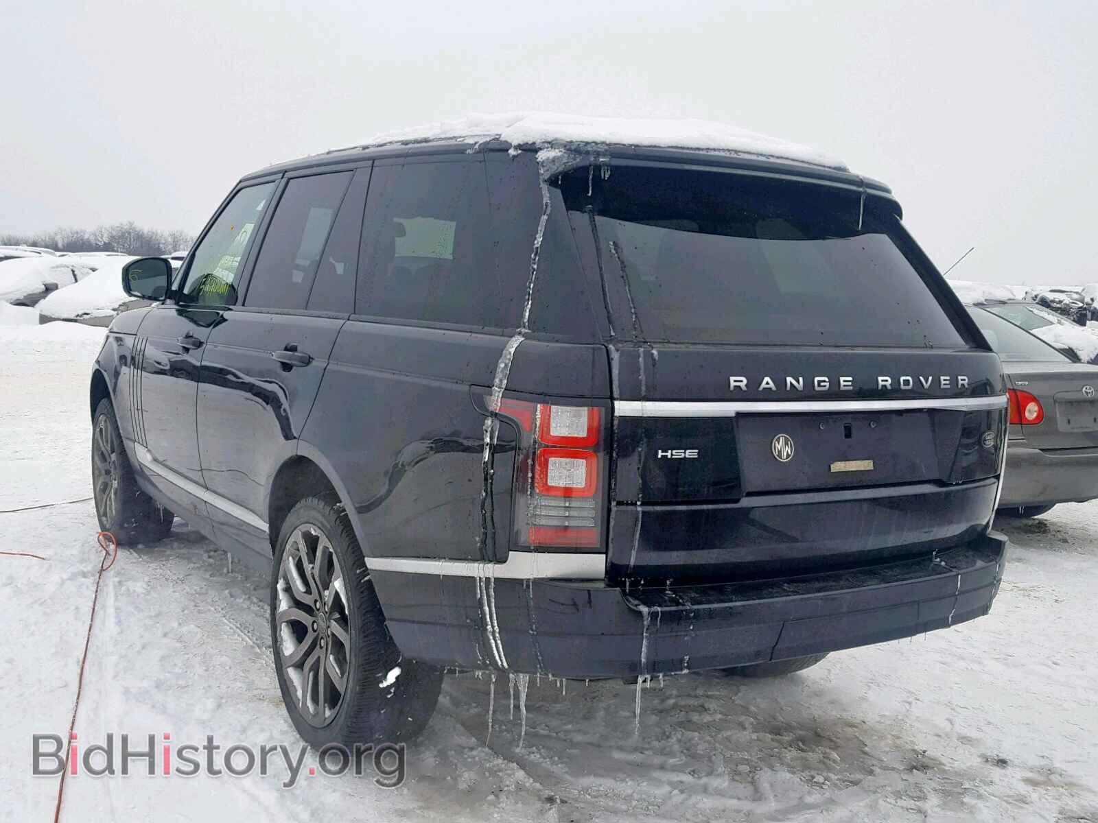 2013 LAND ROVER RANGE ROVE - VIN: SALGS2DF9DA113232 - Фото 3