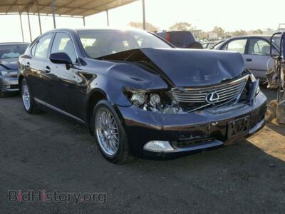 2007 Lexus LS460 LS 460, blue — VIN JTHBL46F475023473, Copart