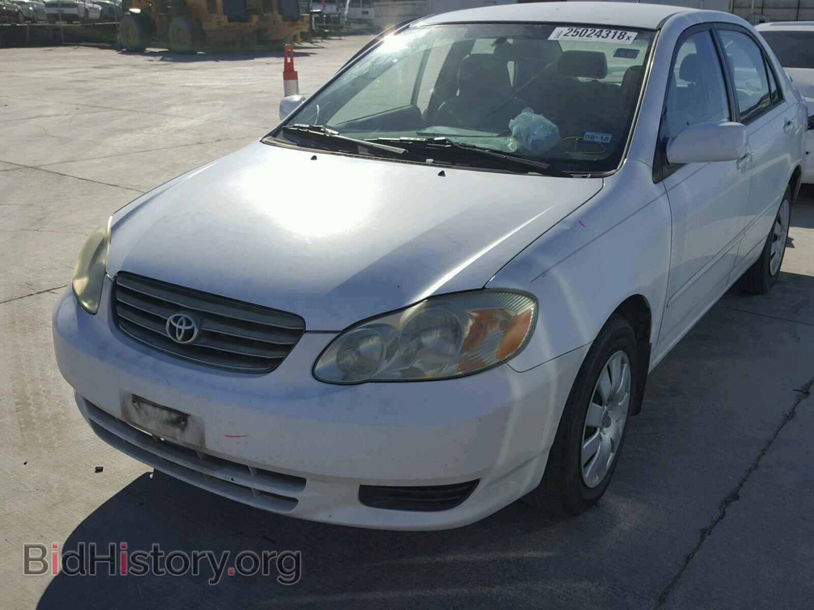 2003 TOYOTA COROLLA - VIN: 1NXBR32E93Z076186 - Фото 2