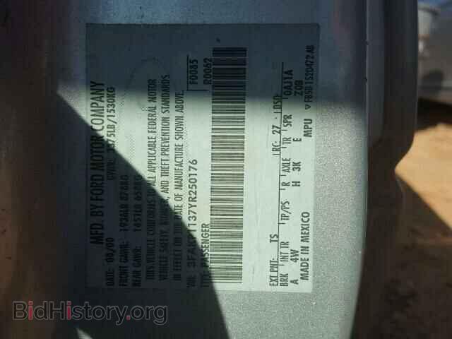 2000 FORD ESCORT - VIN: 3FAKP1137YR250176 - Фото 10