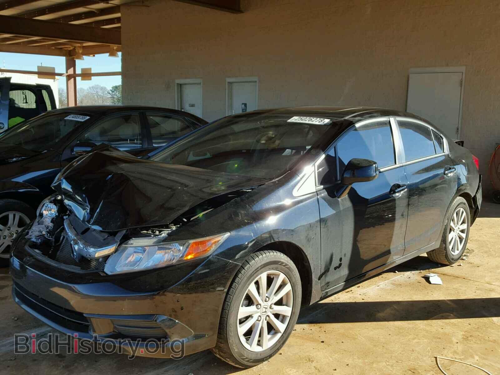2012 HONDA CIVIC - VIN: 19XFB2F84CE105732 - Фото 2