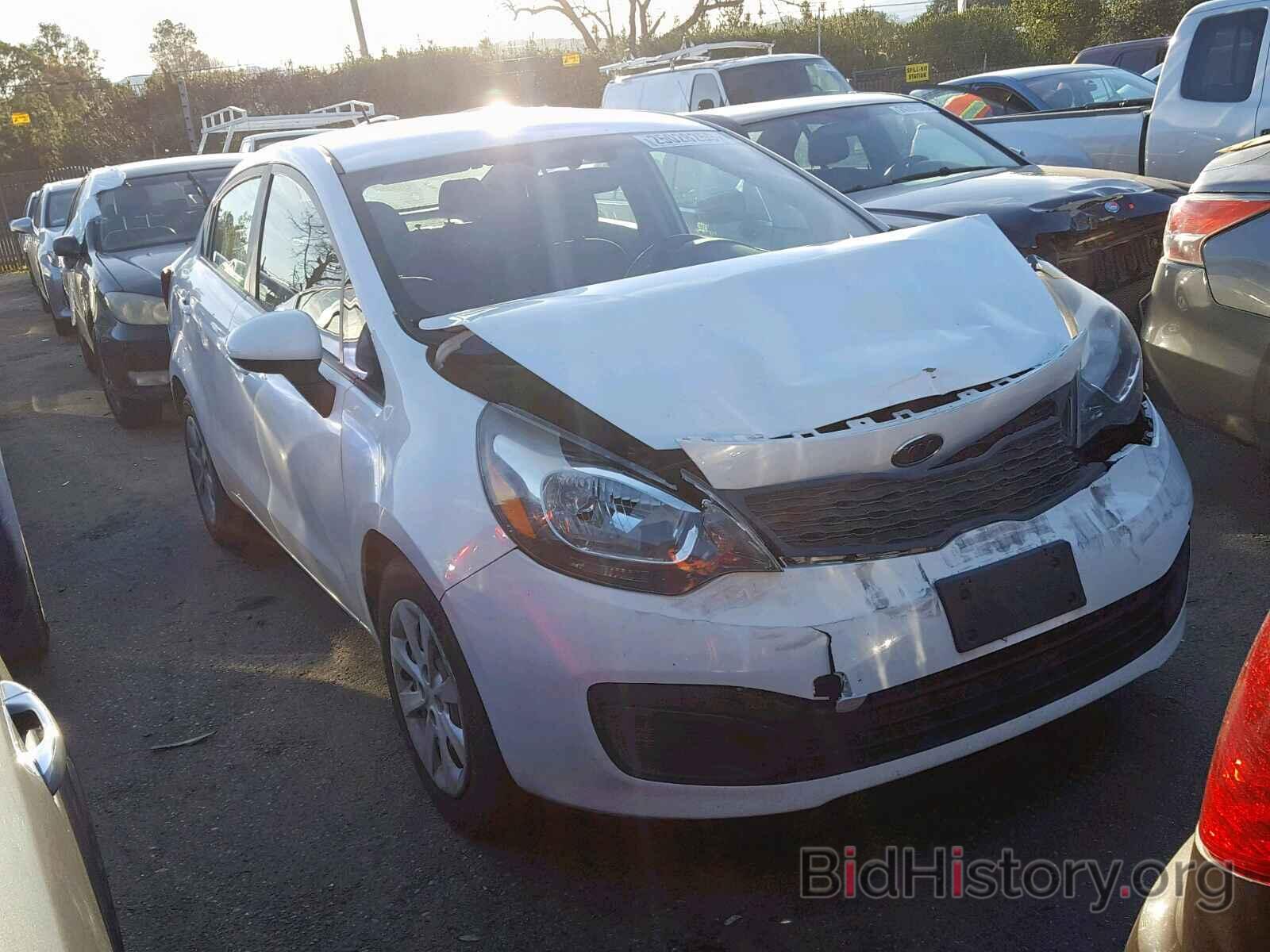 Photo KNADM4A36C6068078 - KIA RIO LX 2012