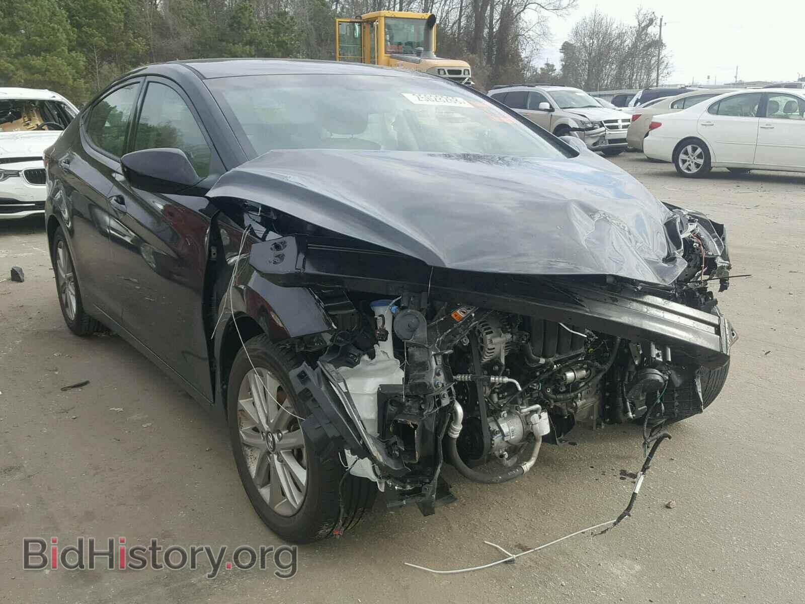 Photo 5NPDH4AE1GH698367 - HYUNDAI ELANTRA 2016
