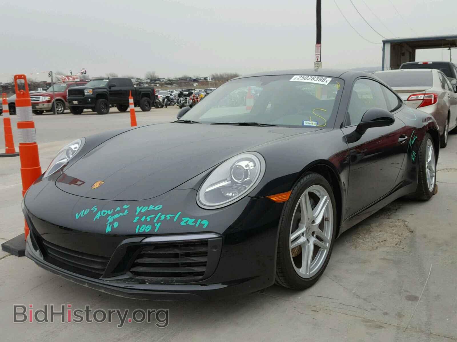 2017 PORSCHE 911 - VIN: WP0AA2A9XHS107261 - Фото 2