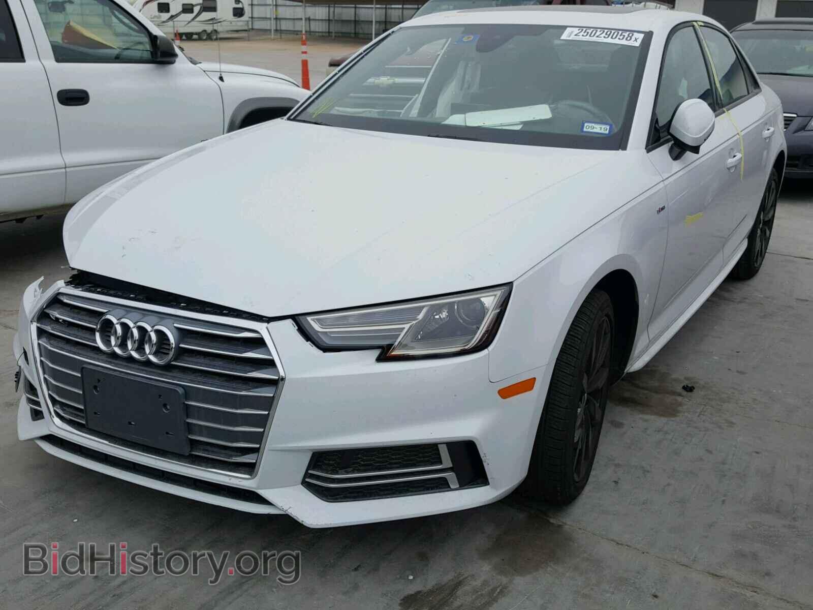 2018 AUDI A4 - VIN: WAUKMAF41JA041534 - Фото 2