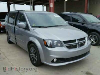 2016 Dodge CARAVAN Grand Cara, серый — VIN 2C4RDGEG3GR324019, Copart