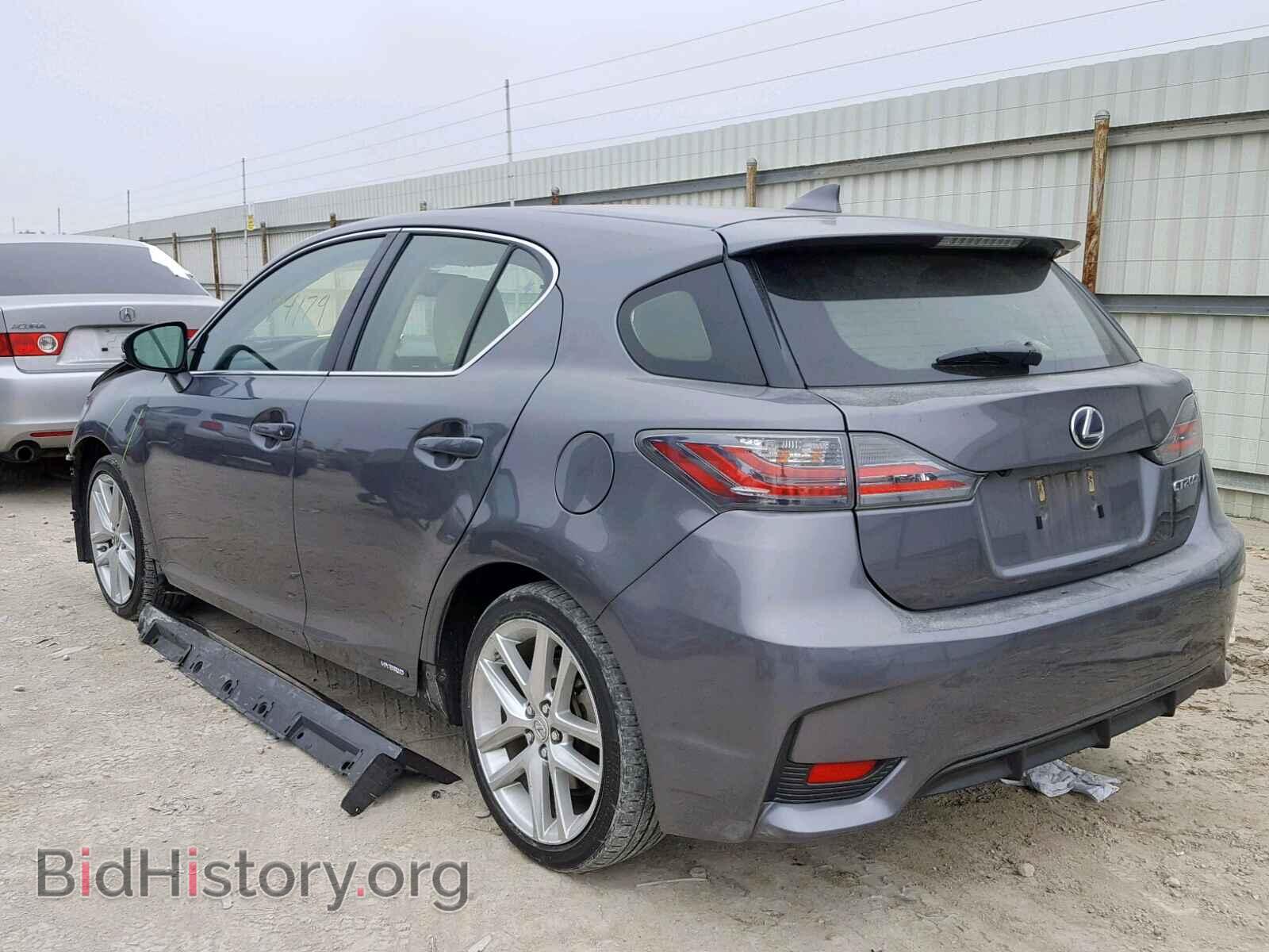 2015 LEXUS CT 200 - VIN: JTHKD5BH6F2226276 - Фото 3