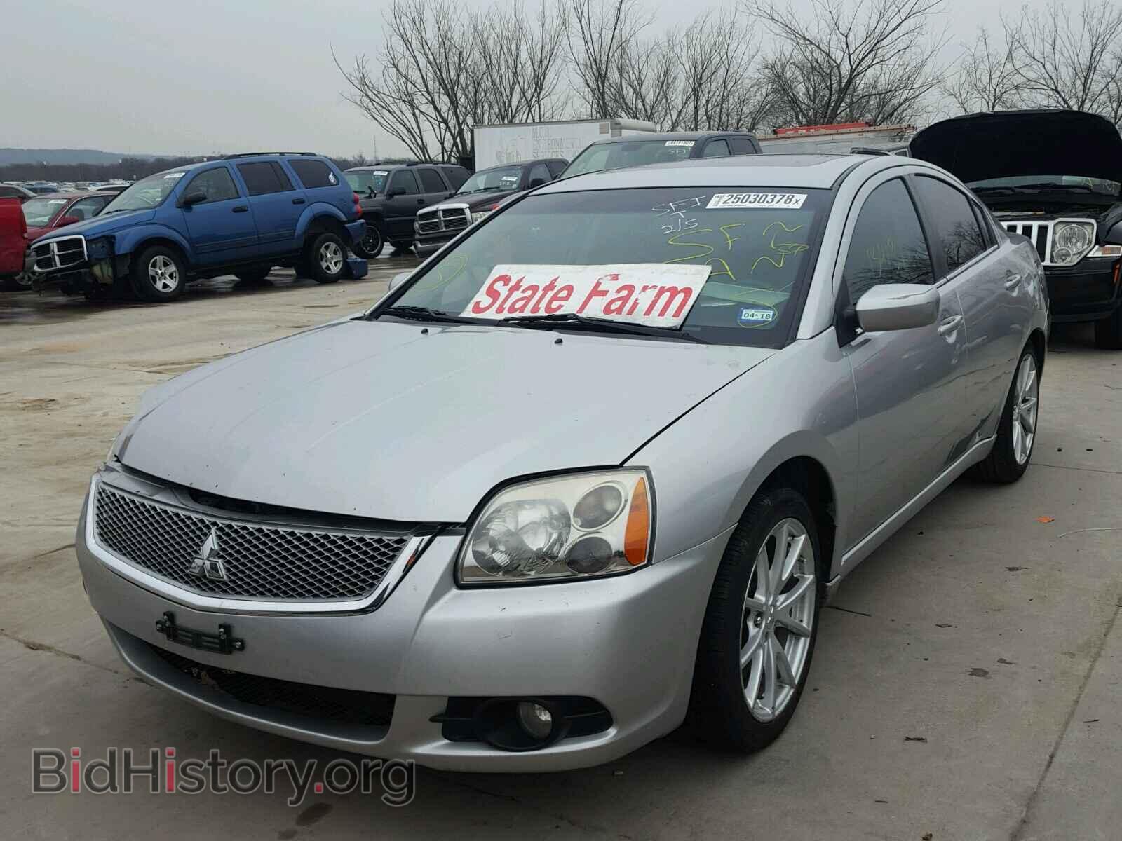 2012 MITSUBISHI GALANT - VIN: 4A32B3FF9CE015956 - Фото 2