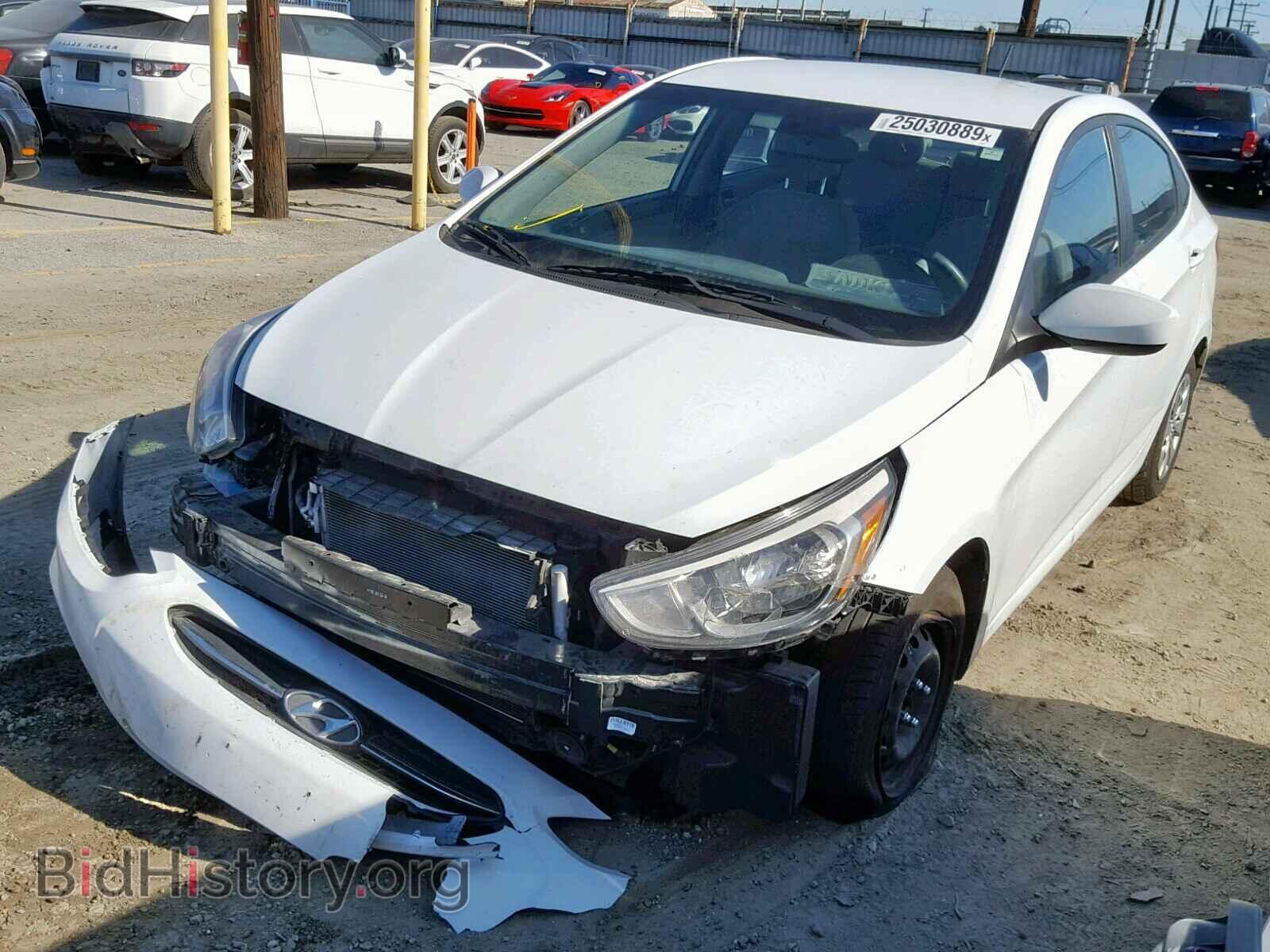 2016 HYUNDAI ACCENT - VIN: KMHCT4AE4GU137348 - Фото 2