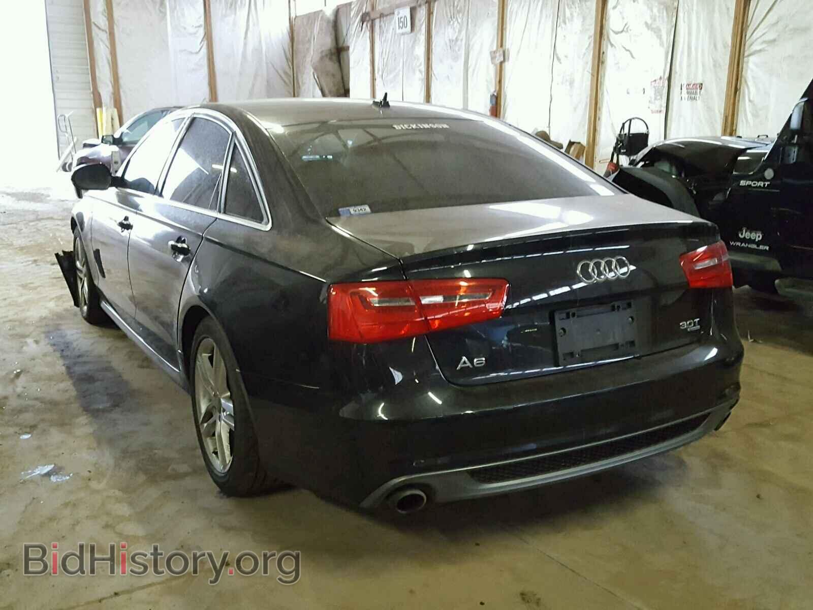 2012 AUDI A6 - VIN: WAUBGAFC7CN006118 - Фото 3