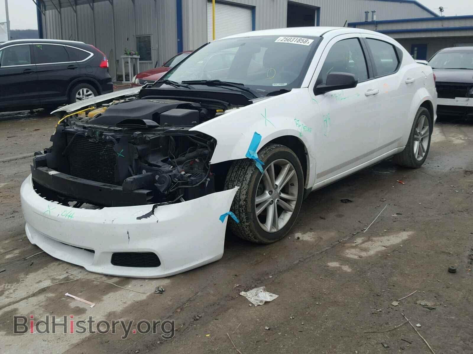 2014 DODGE AVENGER - VIN: 1C3CDZAG9EN156067 - Фото 2