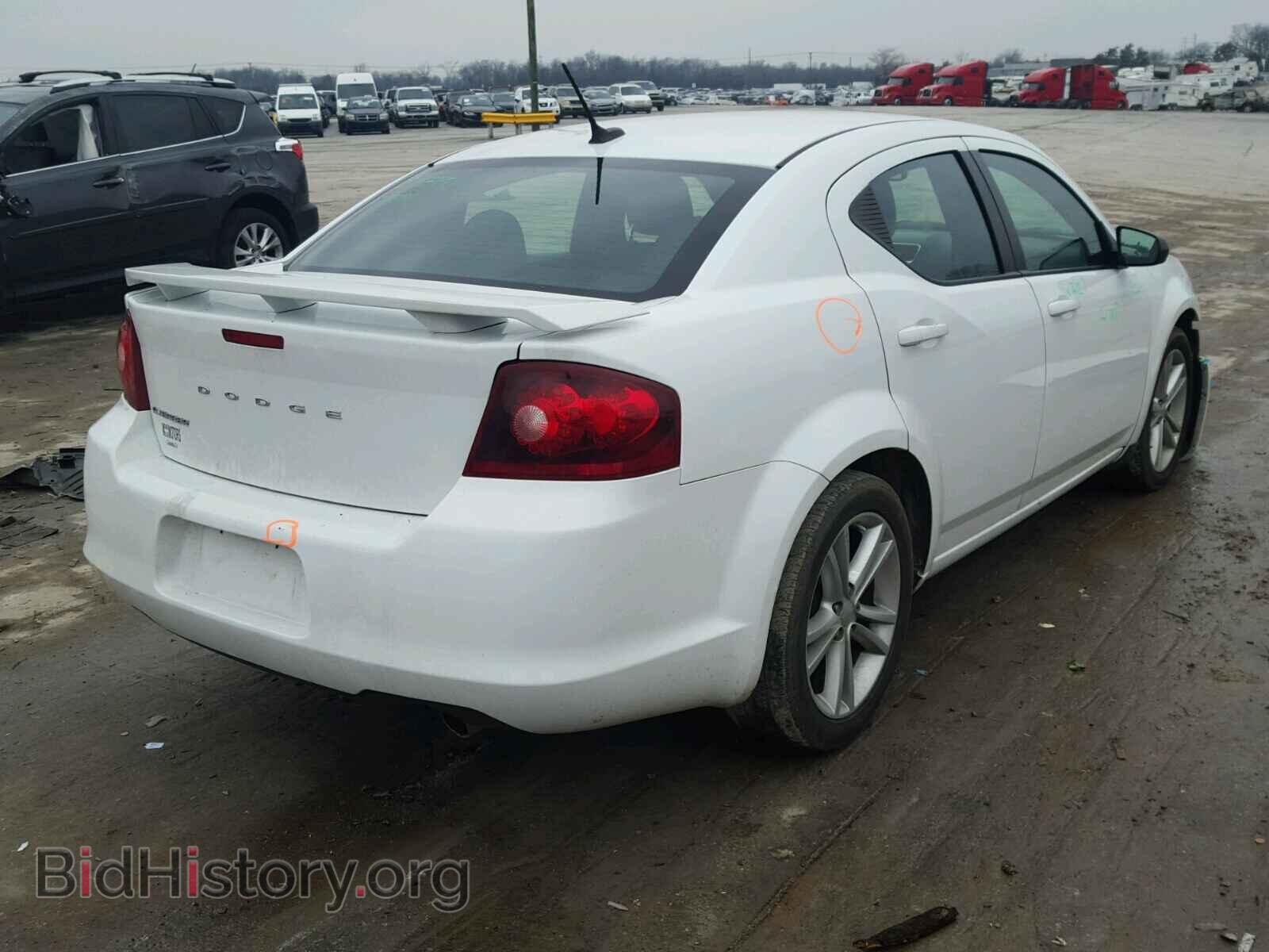 2014 DODGE AVENGER - VIN: 1C3CDZAG9EN156067 - Фото 4
