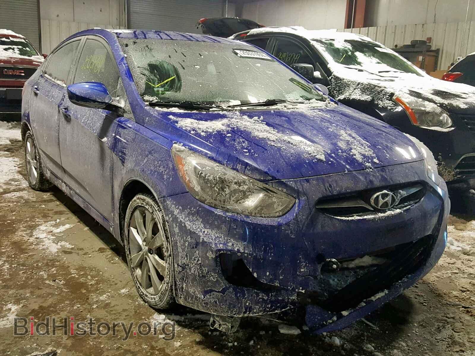 Фотография KMHCU4AE4DU461747 - HYUNDAI ACCENT 2013