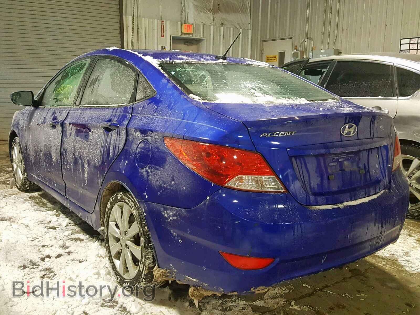 2013 HYUNDAI ACCENT - VIN: KMHCU4AE4DU461747 - Фото 3