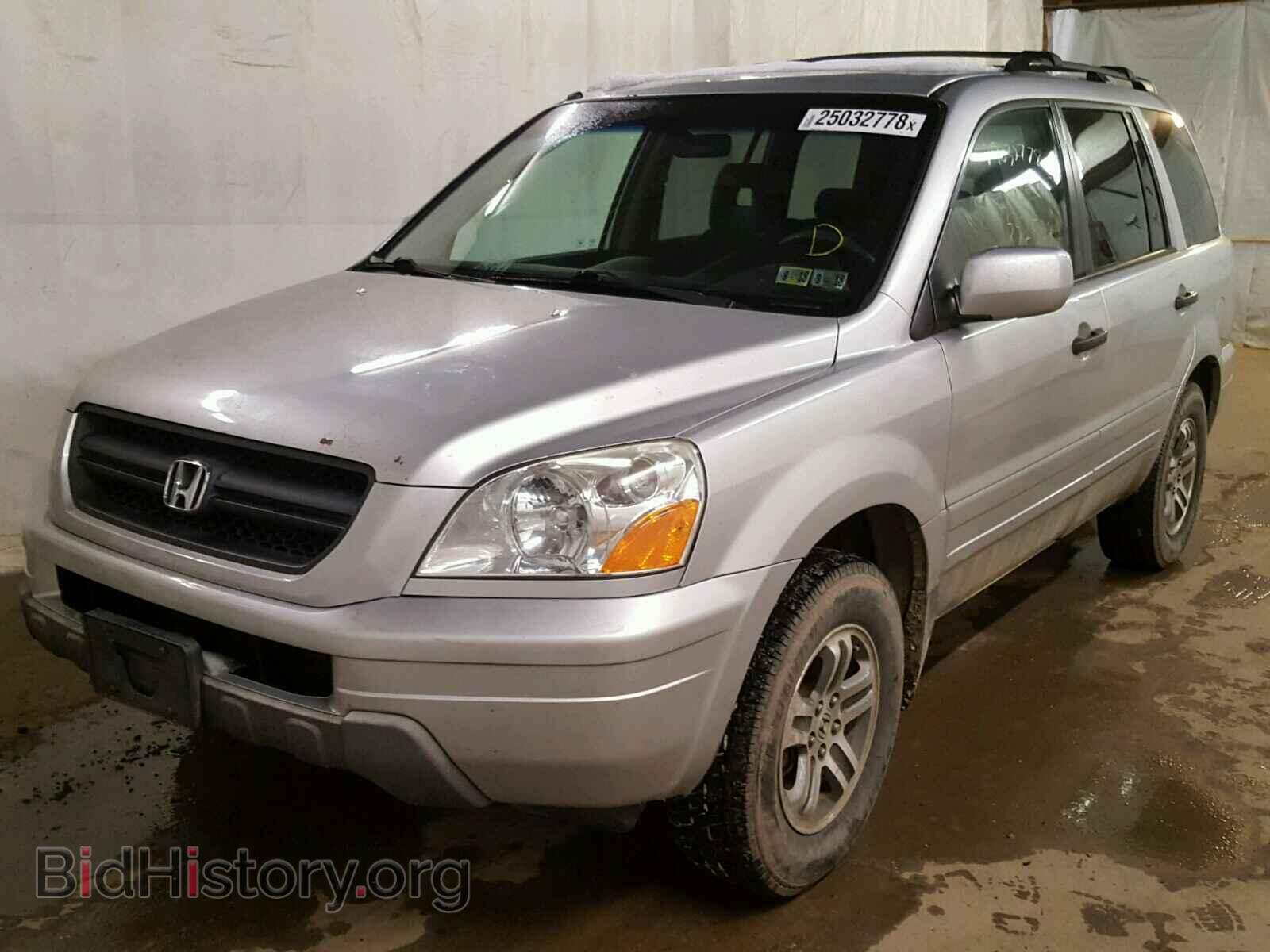 2005 HONDA PILOT - VIN: 5FNYF18455B057303 - Фото 2