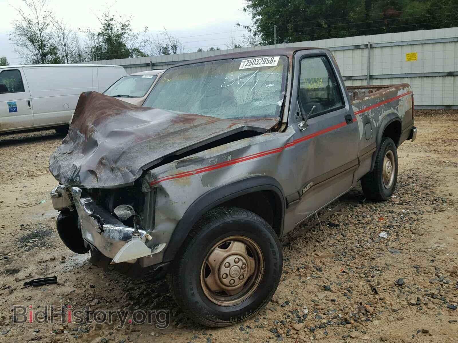 1993 DODGE DAKOTA - VIN: 1B7FL26X4PS166344 - Фото 2