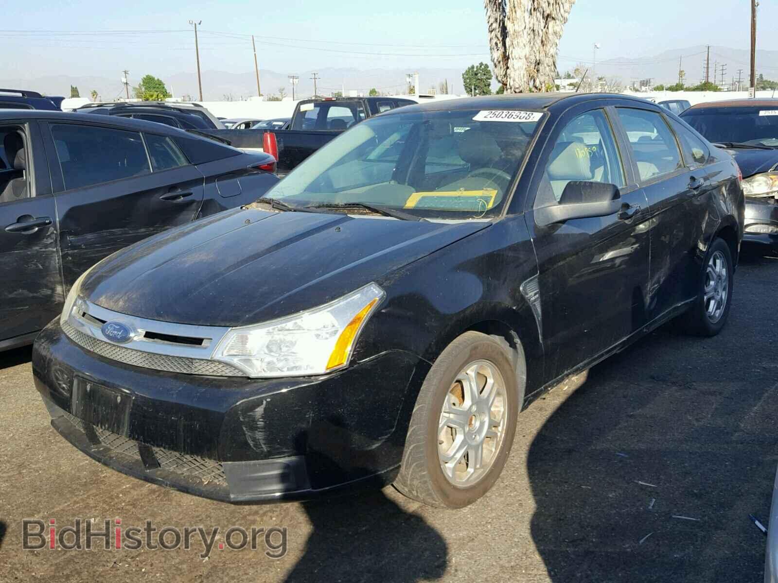 2008 FORD FOCUS - VIN: 1FAHP35N58W134831 - Фото 2