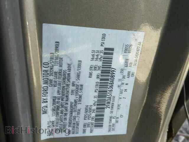 2006 FORD FREESTAR - VIN: 2FMDA51636BA08997 - Фото 10