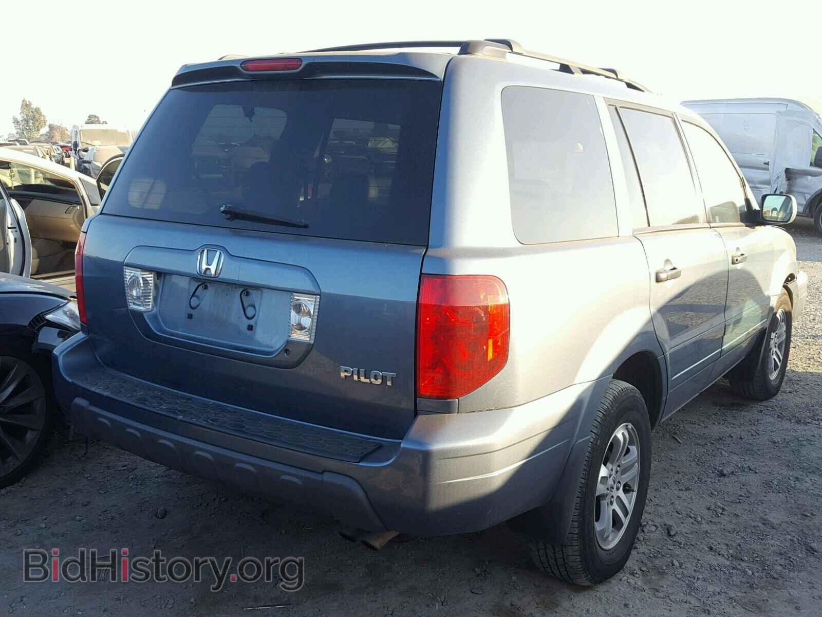 2005 HONDA PILOT - VIN: 2HKYF18515H552866 - Фото 4