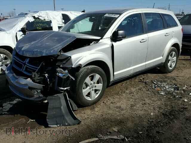 2013 DODGE JOURNEY - VIN: 3C4PDCAB7DT578481 - Фото 2