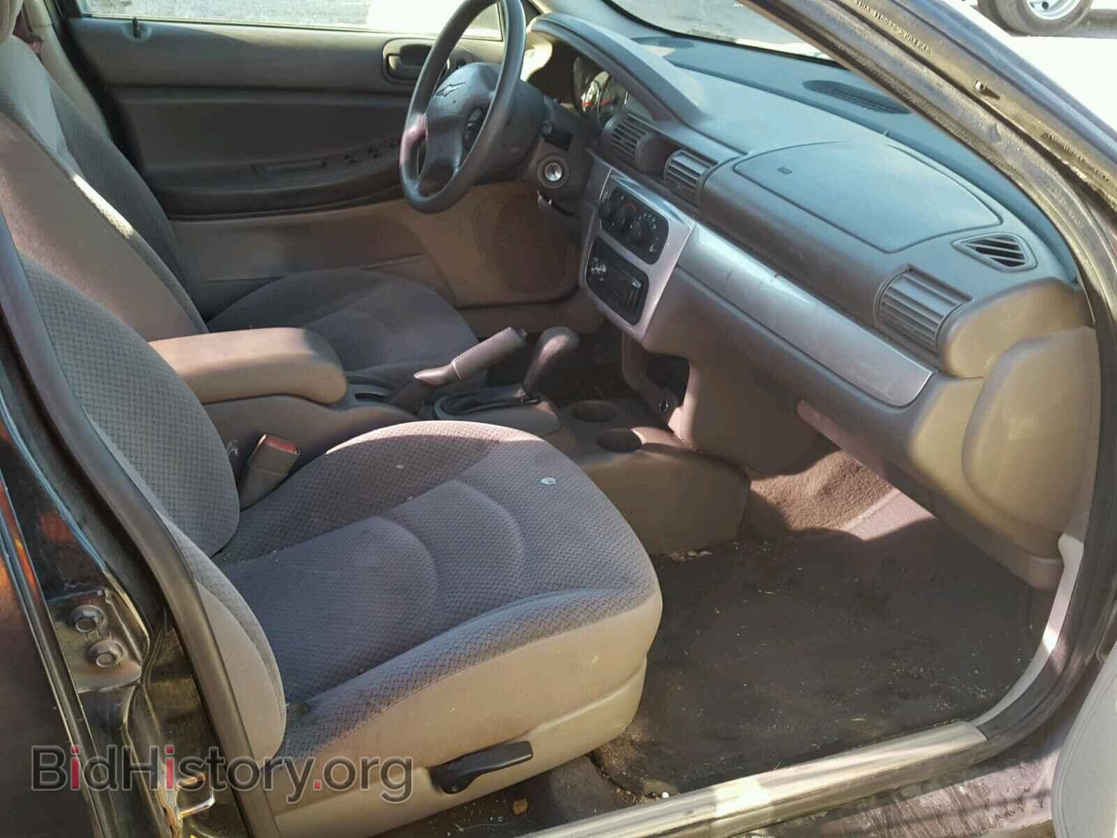2006 CHRYSLER SEBRING - VIN: 1C3AL56R76N160083 - Фото 5
