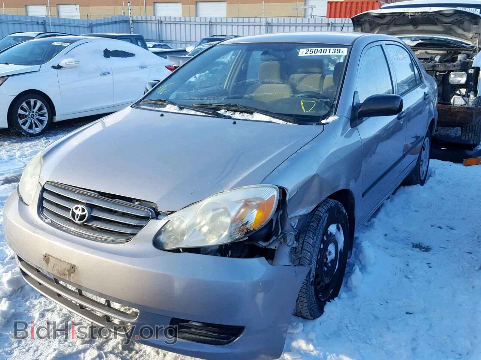 2003 TOYOTA COROLLA - VIN: 2T1BR32E03C705237 - Фото 2