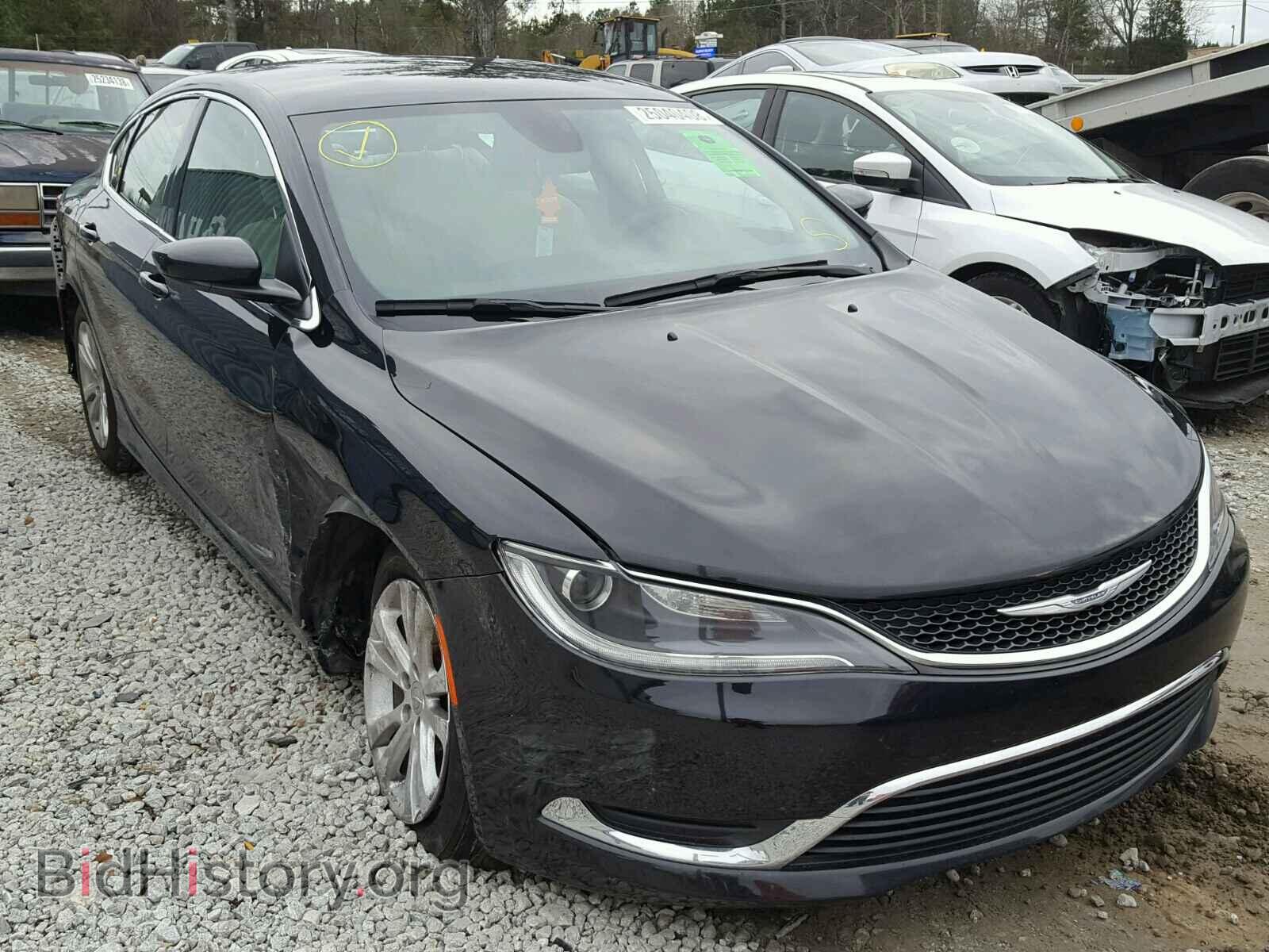 Фотография 1C3CCCAB5GN136003 - CHRYSLER 200 2016