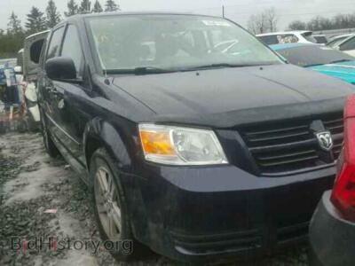 2010 Dodge CARAVAN Grand Cara, blue — VIN 2D4RN4DE0AR204426, Copart