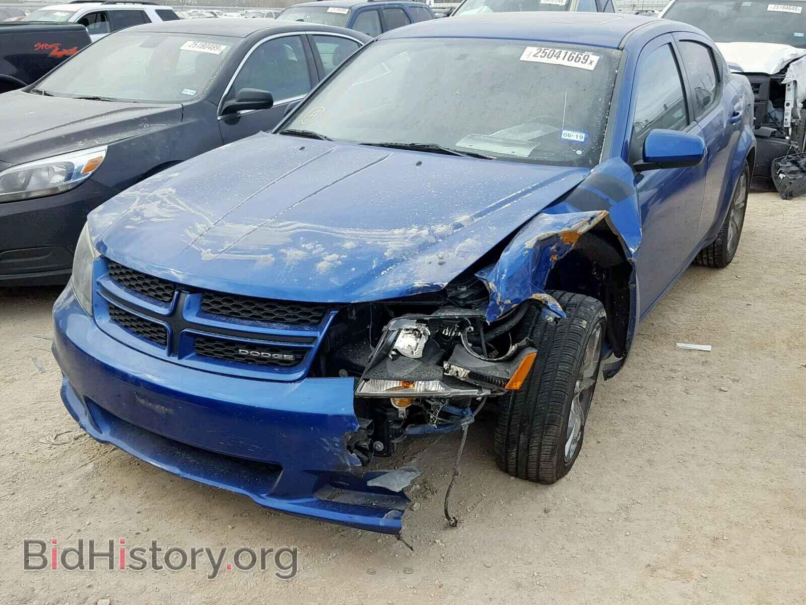 2012 DODGE AVENGER - VIN: 1C3CDZBG4CN166047 - Фото 2
