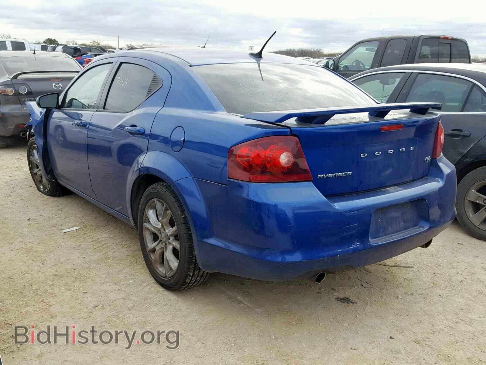 2012 DODGE AVENGER - VIN: 1C3CDZBG4CN166047 - Фото 3