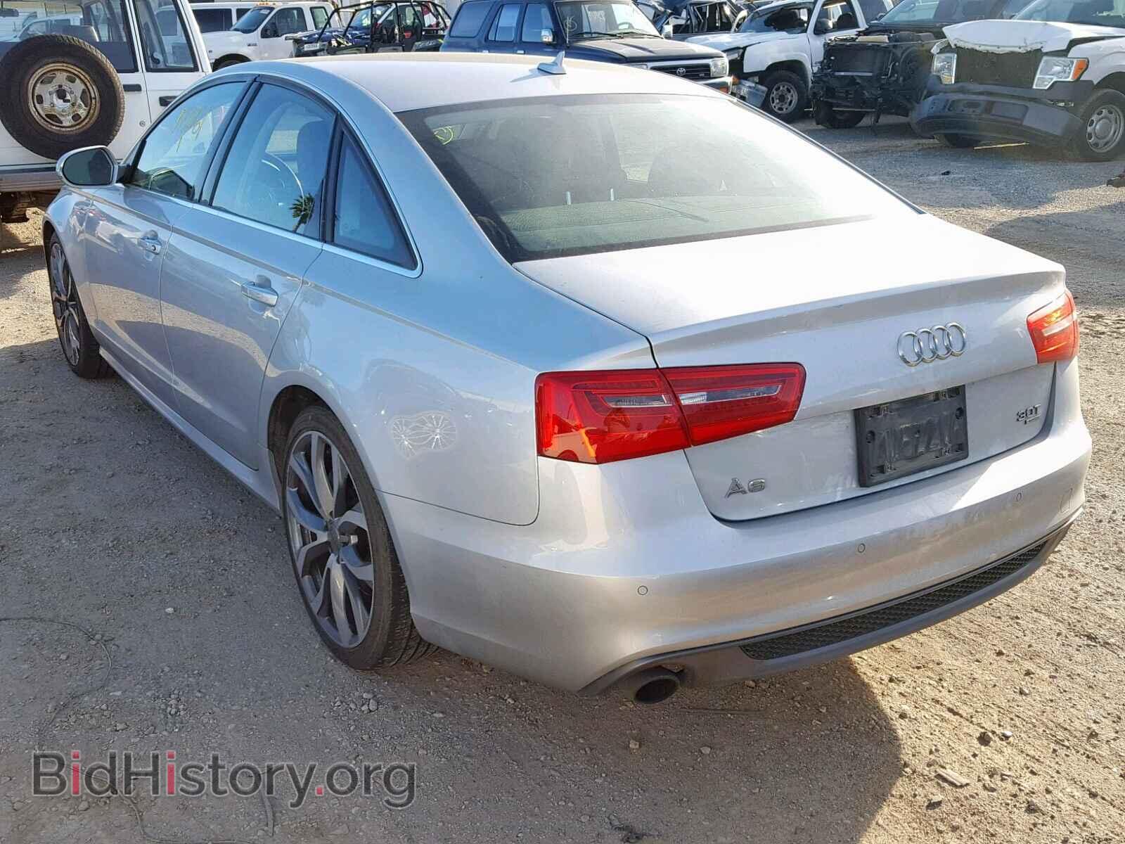2012 AUDI A6 - VIN: WAUHGAFC0CN044378 - Фото 3