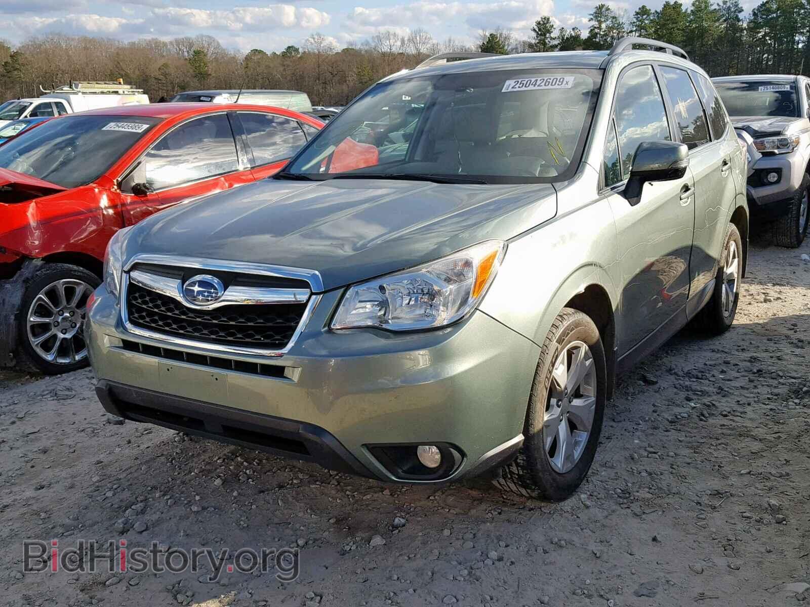 2014 SUBARU FORESTER - VIN: JF2SJAMC0EH545724 - Фото 2
