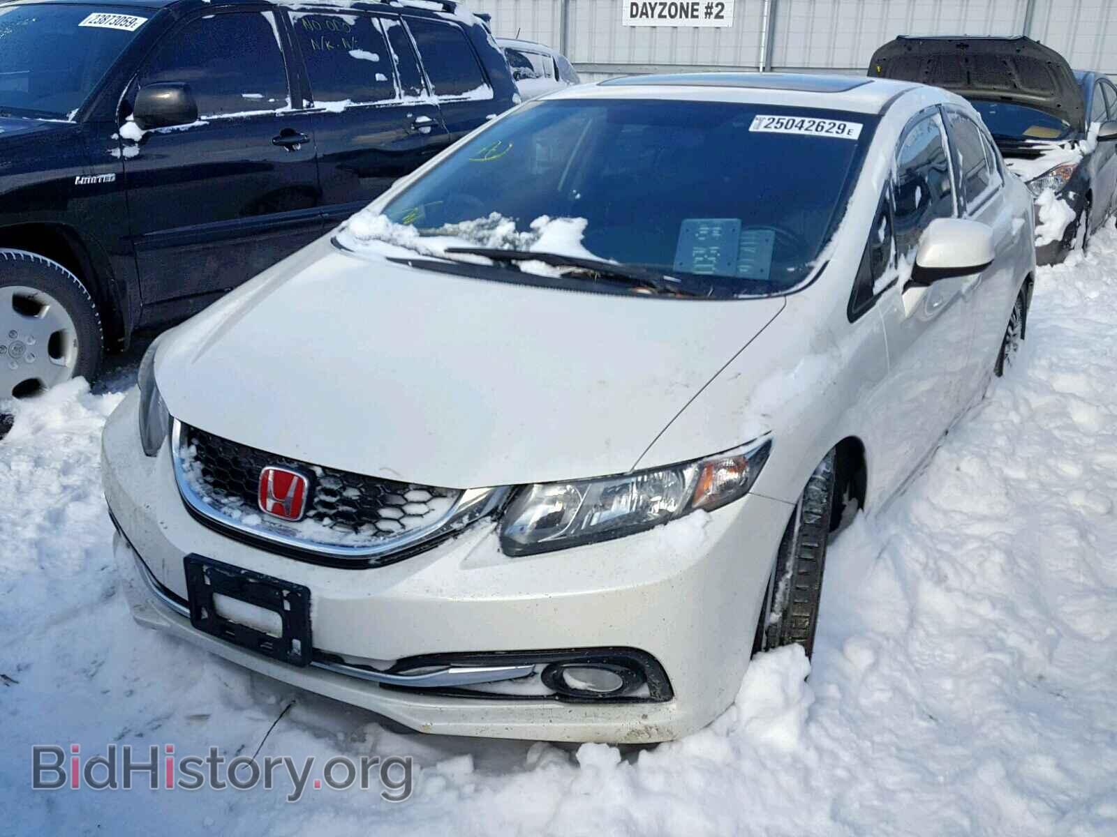 2013 HONDA CIVIC - VIN: 2HGFB2F77DH105156 - Фото 2